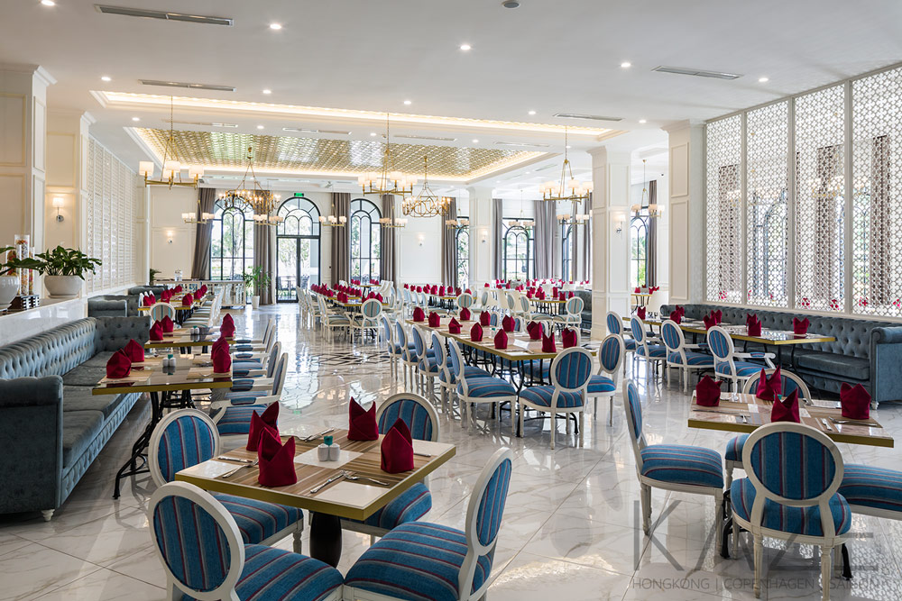 Resort interior design (restaurant), Vinpearl Bai Dai Nha Trang